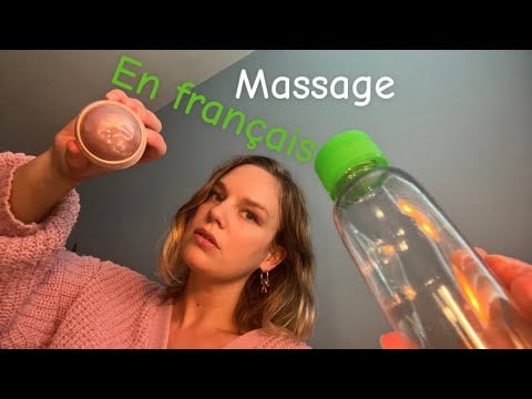 [ASMR] Fast & Aggressive Oil Massage With Rollerball Only In French