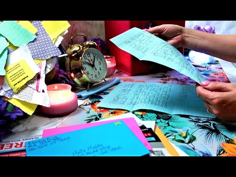 ASMR: Mail Opening | Tearing/Ripping (Paper Sounds, Clock Ticking, No Talking)