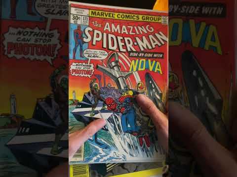 ASMR w Spider-Man Comic-book Plastic Crinkle Sounds #asmr