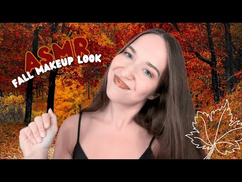 ASMR Doing my Makeup for Fall 🍂 (GRWM, Makeup Triggers, Tapping, Scratching, Rambling, Mouth Sounds)