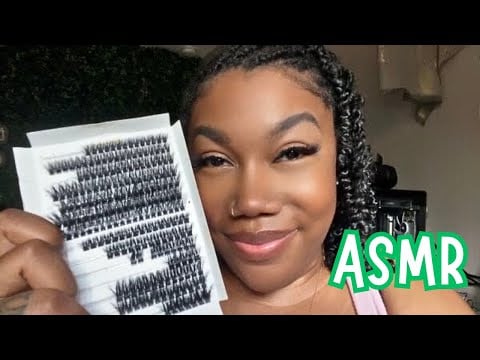How To Put On Lash Clusters ASMR