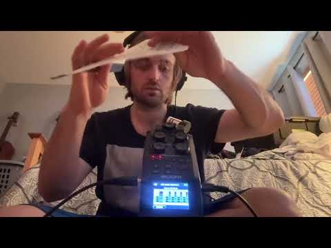 Zoom H6 sounds for your face ASMR 