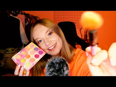 ASMR Doing Your Makeup (Whispered Livestream)