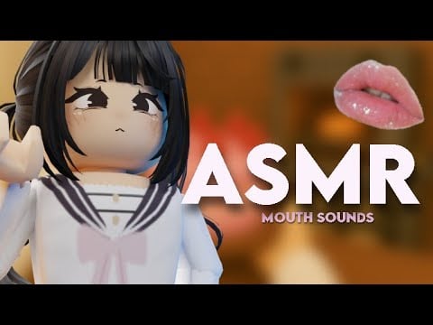 ROBLOX ASMR★ 5 INTENSE TYPES of MOUTH SOUNDS for sleep 💤🥰💕