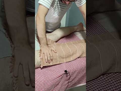 LEG MASSAGE THIS MASSAGE IS MADE AFTER EXERCISE ASMR  #massage #easyturkish #relax #asmr