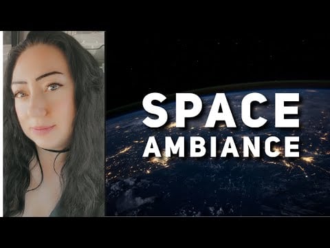 SPACE AMBIENT MUSIC - 10 HRS Blackscreen - Interstellar Soundscape ASMR