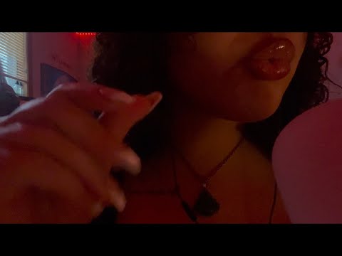 ASMR Inaudible whispers🗣️ & mic🎙️ triggers..