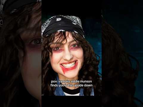 pov: vampire eddie munson finds you in the upside down #asmr #strangerthings