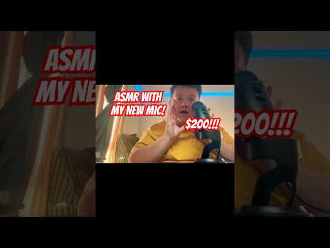 ASMR With My Brand New $200 BLUE YETI!!