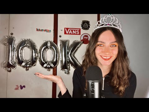 ASMR REACCIONANDO A MI PRIMER VIDEO DE ASMR - ESPECIAL 100K 🥳 - Asmr Argentina