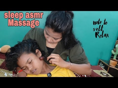 Ultimate Relaxation | Neck & Shoulder ASMR Massage 💆‍♀️✨ | Tingle & Sleep Therapy"