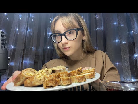 💝🥞АСМР/ASMR🥞💝мукбанг/🥞😋 блины😋🥞болталка обо всём