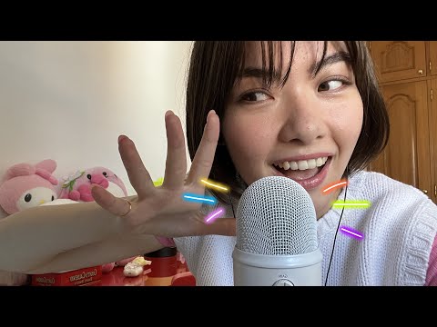 ASMR はじめての Blue Yeti ♡ ランダムトリガー・雑談