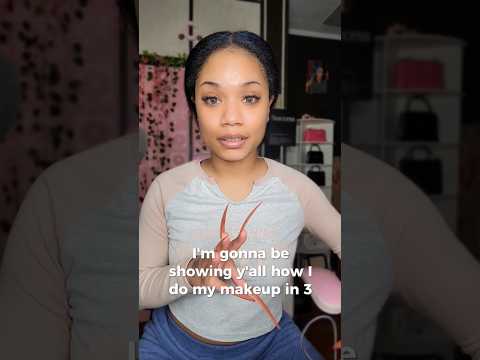 SUPER FAST MAKEUP 😳 #shorts #makeup #fast