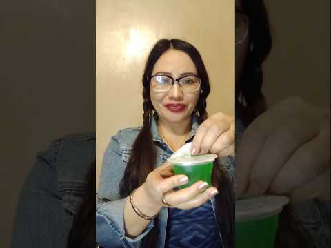 GREEN JELL-O #viral  #shortsfeed #mukbang #eating #everyone #asmr #viralvideo #viralshort #funny