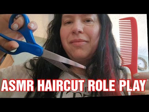 ASMR Hair Cut RP    12 years Channel Anniversary video    super lofi just how you like it!  :)