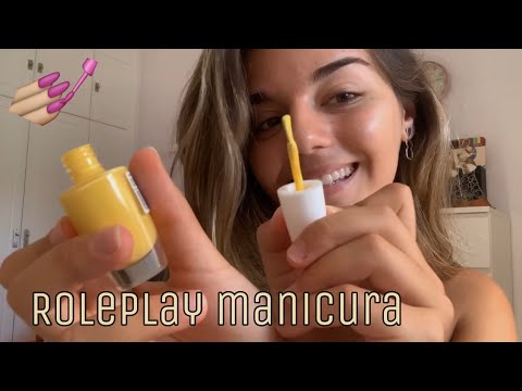 ROLEPLAY te hago la MANICURA 💅🏼 / ASMR 💤 | Paulichi21