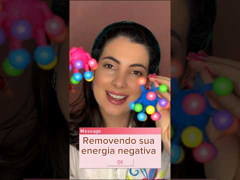 REMOVENDO SUA ENERGIA NEGATIVA #asmr #asmrsounds