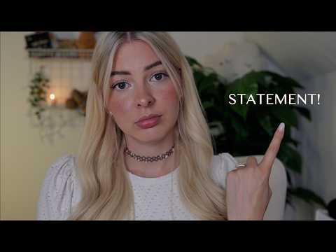 Mein STATEMENT zur LÖSCHUNG von ASMR JANINA
