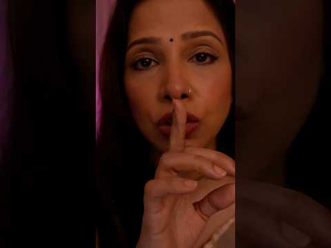 Indian ASMR | Shhhhh….ekdum chup! 🤫😁 #asmr #relax #shorts