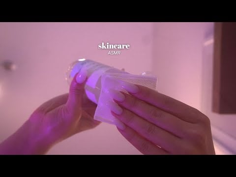 ASMR • No Talking Midnight SPA •🌜First Person Skincare - Layered Sounds