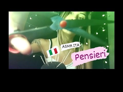 🇮🇹ASMR ITA• E TU, HAI PAURA DELLA MORTE? PENSIERI.. MANDIAMOLI VIA❌ #asmrpensieri #asmrita #relax