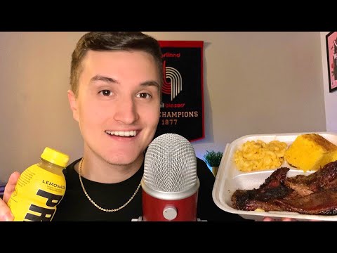 ASMR BBQ Foods Mukbang (local eats) Relaxing Eating Sounds