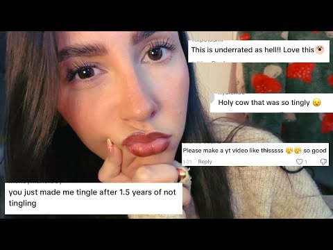 ASMR- Inspecting the NAPE OF YOUR NECK for a tingle overload (extremely close ear to ear trigger)✨