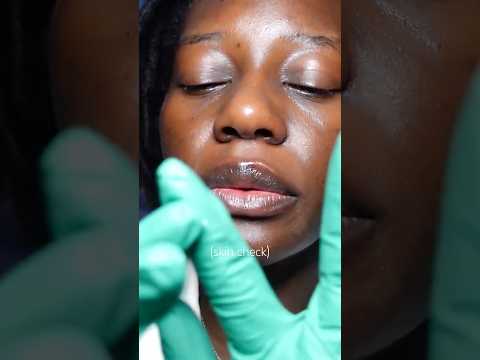 ASMR SKIN CHECK 👩🏾‍⚕️#asmrshorts #asmrtingles #asmrroleplay