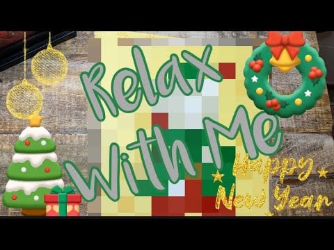 ASMR Visual & Sound Triggers: Bear Elf Sticker Puzzle #728
