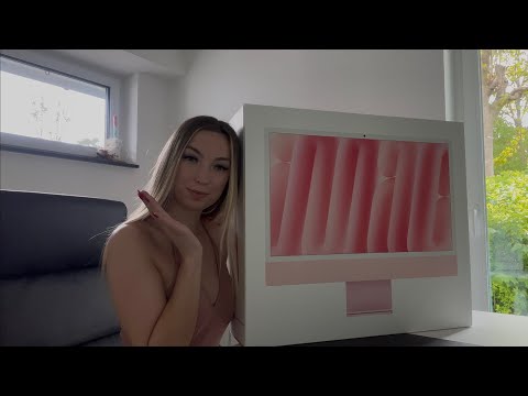 ASMR | APPLE IMAC UNBOXING
