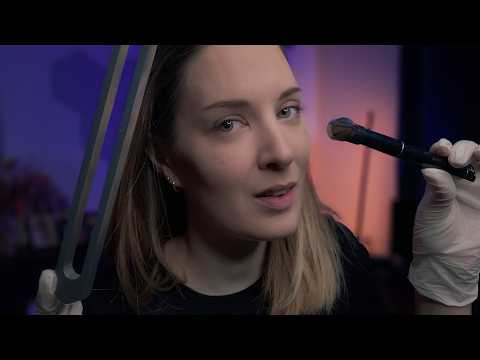 ASMR Ear Exam & Hearing Test for Sleep (Soft Spoken, Gloves)