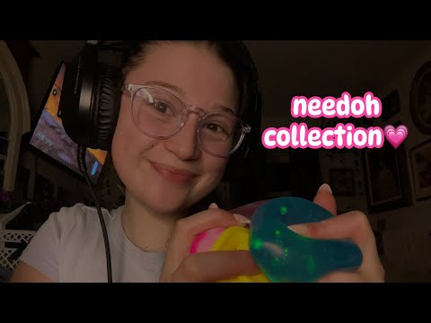ASMR- Needoh Collection💗 #asmrsounds #neddoh #fidgets 