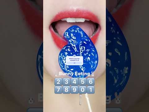 DIY Number Gummies Emoji Mukbang 숫자 젤리 이모지 먹방 (sped up)