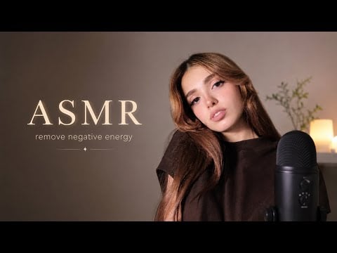 ASMR Pluking Negative Energy|ای اس ام ار  از بین بردن انرژی منفی 