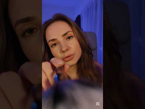 🖌️ Brushing your face ASMR #asmr #asmrvideo #asmrsounds #asmrshorts