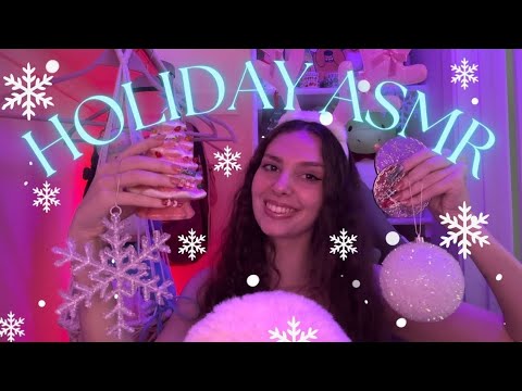 ASMR Holiday Themed Trigger Assortment❄️🎁🎄🕎