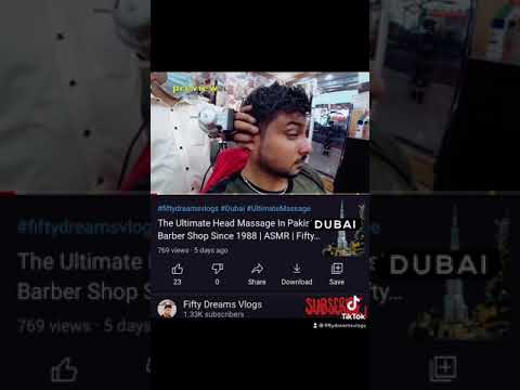 The Ultimate Head Massage 😱🇦🇪 #tranding #viral #shorts #dubai #srilanka