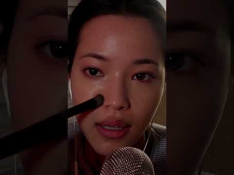 ASMR Makeup Tutorial  Get Ready With Me & Relax! #asmr #eartoear #mouthsounds #tingles #asmrshorts