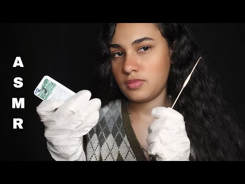 ASMR CLÍNICA CLANDESTINA "LIMPEZA NO SEUS DENTES" caseiro