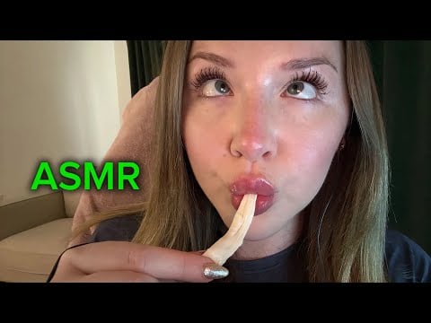 SPINE SCRATCHING TINGLES | Gum chewing with tongue swirls 