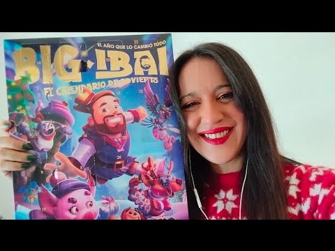 ASMR probando el CALENDARIO de ADVIENTO de IBAI 🍫 | Sonidos reales + close up