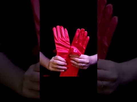 Magic Satin Gloves ASMR #asmrlikeasandbox