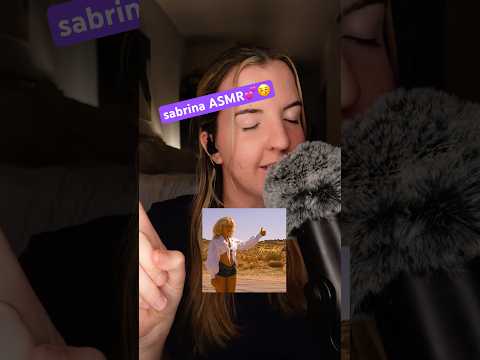 MANCHILD ASMR’S VERSION #asmr #sabrinacarpenter #manchild