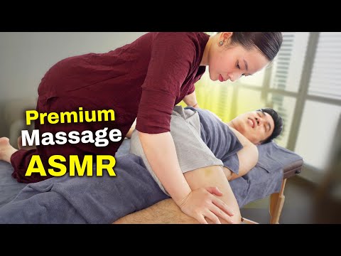 ASMR 🔥 PREMIUM Outcall MASSAGE with Relaxing Expert Stretching!