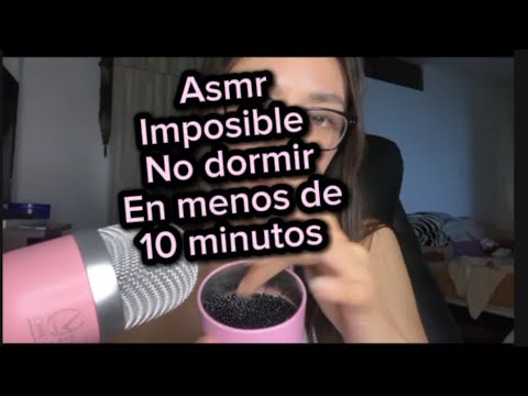 ASMR/ imposible no dormir en 10 minutos