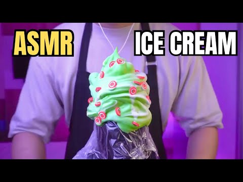 ASMR RELAXING With ICE Cream Sleeping For INSOMNIA