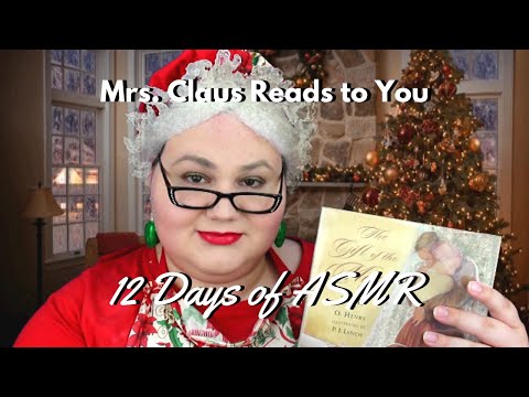 ASMR Mrs. Claus Reads to You | 12 Days of ASMR (DAY 2)