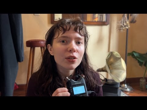 tascam and yapping asmr ~ soft spoken🧚🏼‍♀️