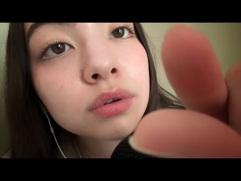 ASMR - plucking and eating your negative energy, hand movements, & mouth sounds 